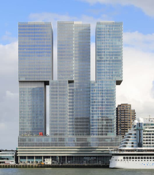 De Rotterdam Rotterdam skyline